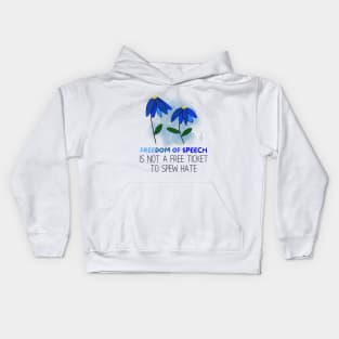 Freedom of Speech Kids Hoodie